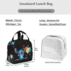 Lunch Bag For Men Women Kids Insulated Leakproof Large Waterproof Reusable Lunchbox With Zipper Work Outdoor Travel Picnic, 8.5x8x5 Inch 8 Lunch Bag For Men Women Kids Insulated Leakproof Large Waterproof Reusable Lunchbox With Zipper Work Outdoor Travel Picnic, 8.5x8x5 Inch -Peugeot Shop 41witcZO3xL