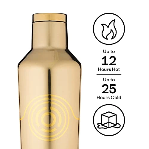 Corkcicle Canteen 16 Oz Triple Insulated Stainless Steel Bottle, Star Wars C3P0 3 Corkcicle Canteen 16 Oz Triple Insulated Stainless Steel Bottle, Star Wars C3P0 - Image 3
