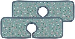 15" Microfiber Cloth Kitchen Faucet Absorbent Mat Splash Guard Drip Water Catcher Countertop Drying Protector Pads Faucet Behind For Bedroom Farmhouse Bright Cute Floral Print -Peugeot Shop 41wkx3YloZL. AC
