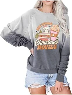Pullover Sweatshirts For Women Fall Long Sleeve Crew Neck Christmas Print Plus Size Sweatshirts Pullover Top Fall 14 Pullover Sweatshirts For Women Fall Long Sleeve Crew Neck Christmas Print Plus Size Sweatshirts Pullover Top Fall -Peugeot Shop 41wplp9VK4L. AC