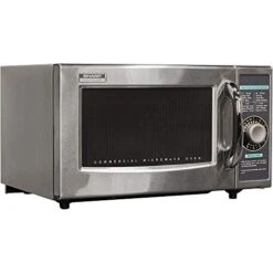 Sharp Harp R-21LCFS Medium Duty Commercial Microwave (Dial Timer, 1000-Watts, 120-Volts) (Update Of R-21LCF)