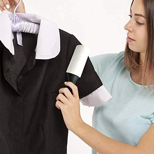 RVO Lint Roller, 2 Handles With 6 Rolls, 90 Sheets Per Roll, Removes Dust, Dirt, Dandruff, Pet Hair From Clothes, Furniture And Carpet. 2 RVO Lint Roller, 2 Handles With 6 Rolls, 90 Sheets Per Roll, Removes Dust, Dirt, Dandruff, Pet Hair From Clothes, Furniture And Carpet. - Image 2