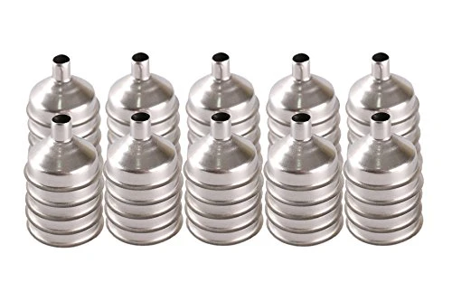 Stainless Steel Mini Funnel For Essential Oil Bottles/Flasks - Pack Of 50 1 Stainless Steel Mini Funnel For Essential Oil Bottles/Flasks - Pack Of 50