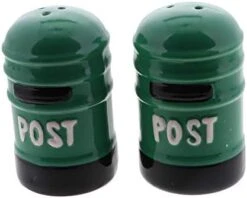 Lighthouse Novelty Salt And Pepper Shaker Set With Stand Kitchen Collection Décor - Lighthouse Scene Stand -Peugeot Shop 41x8qXuL6L. AC