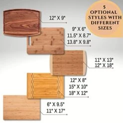 Personalized Cutting Board, 11 Designs, 5 Wood Styles Cutting Board - Wedding Gifts For Couple, Housewarming Gifts, Personalized Gifts For Mom And Dad, Grandma Gifts, Engraved Kitchen Sign -Peugeot Shop 41xN01kP5bL