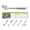Pasta Fork, Stainless Steel Pasta Server, Spaghetti Spoon, Spaghetti Server, Noddle Fork, Heat Resistant (Silver)