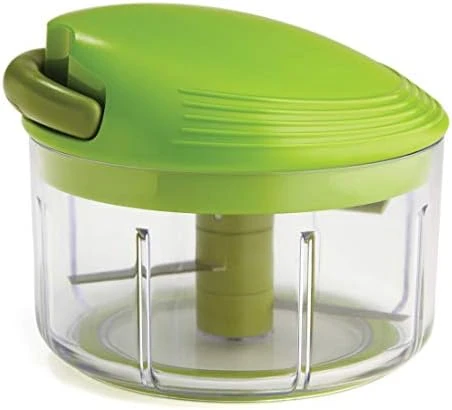 Uhn Rikon Pull Chop Chopper/Manual Food Processor With Cord Mechanism, Green, 2-Cup 6 Uhn Rikon Pull Chop Chopper/Manual Food Processor With Cord Mechanism, Green, 2-Cup - Image 6