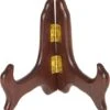 Hinged Medium Wood Stand, 4" H X 4.5" W X 3" D (For 3.5" - 5" Plates), Pack Of 3