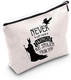 TSOTMO Evil Queen Gifts Villain Queen Inspire Gift Movie Merchandise Canvas Tote Bag Witch Gifts Halloween Party Gifts For Movie Fans (Wings Canvas) -Peugeot Shop 41xoKoYXIL. AC