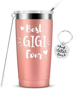 Best Nana Ever Gifts-Grandma Gifts From Grandson,Granddaughter-Valentines Christmas Mothers Day Gifts For Her,Grandma Birthday Gifts-Insulated Travel Mug With Straw And Lid 20oz -Peugeot Shop 41xysb55fIS. AC 1