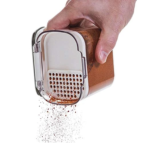 Pworks Mini ProKeeper 1.5 Cup Spice, Herb, Baking Soda/Powder, Snack Airtight Food Storage Container, Clear 5 Pworks Mini ProKeeper 1.5 Cup Spice, Herb, Baking Soda/Powder, Snack Airtight Food Storage Container, Clear - Image 5