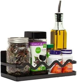 EHomeA2Z Magnetic Spice Rack Holder For Refrigerator Red Organizer Tier Kitchen Metal Cabinet Space Saver Great For Jars Bottle Vitamins (Red, 1) 11 EHomeA2Z Magnetic Spice Rack Holder For Refrigerator Red Organizer Tier Kitchen Metal Cabinet Space Saver Great For Jars Bottle Vitamins (Red, 1) -Peugeot Shop 41yC PC72zL. AC