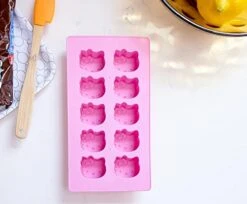 Sanrio Hello Kitty Flexible Silicone Mold Ice Cube Tray In Character Shapes | Reusable Ice Mold For Freezer -Peugeot Shop 41yFws0TT3L