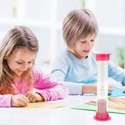 Sand Timer, 6 Pcs Sandglass Sand Clock Timers Set Colorful Hourglass Include 30sec/1min/2min/3min/5min/10min For Brushing Teeth, Cooking, Game, School, Office -Peugeot Shop 41yKluKkGML