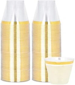 9 Oz Disposable Plastic Party Cups,Old Fashioned Designed Tumblers, 100 Count, Crystal Clear 21 9 Oz Disposable Plastic Party Cups,Old Fashioned Designed Tumblers, 100 Count, Crystal Clear -Peugeot Shop 41yVoYAoJsL. AC