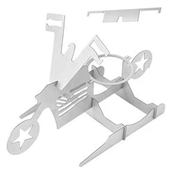 Nwejron Beer Can Chicken Rack, Motorcycle Shape Chicken Holder Sturdy Removable Portable For Outdoor For Home(Five-Pointed Star) 12 Nwejron Beer Can Chicken Rack, Motorcycle Shape Chicken Holder Sturdy Removable Portable For Outdoor For Home(Five-Pointed Star) -Peugeot Shop 41yVzmPvPhL