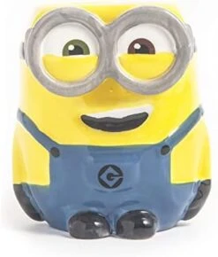 Picable Collectible Keepsake Tea Hot DrinksBob Unique 3D Sculpted Ceramic Coffee Mug, 1 Count (Pack Of 1), Bob The Minion -Peugeot Shop 41ydZs8MzUL. AC