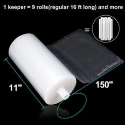 AENTGIU Food Vacuum Sealer Bags Roll With Cutter, 11"x150' BPA Free Vacuum Storage Bags Roll For Food Saver, Seal A Meal, Freezer Bags Space Saver For Vac Storage, Meal Prep Or Sous Vide 8 AENTGIU Food Vacuum Sealer Bags Roll With Cutter, 11"x150' BPA Free Vacuum Storage Bags Roll For Food Saver, Seal A Meal, Freezer Bags Space Saver For Vac Storage, Meal Prep Or Sous Vide -Peugeot Shop 41yeQrYzVkL