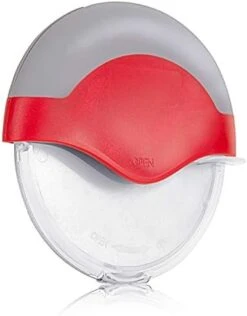 Pizza Cutter Wheel - Super Sharp And Easy To Clean Slicer, Kitchen Gadget With Protective Blade Guard (Green) (Red) -Peugeot Shop 41yrnngppnL. AC