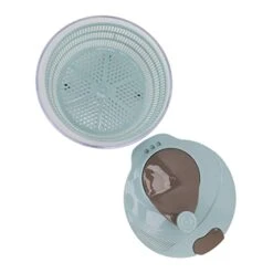 Fruit Washer, Easy To Simple Operation Labor Saving Salad Spinner Washable Fast Mixing Plastic Manual For Kitchen(Blue) 7 Fruit Washer, Easy To Simple Operation Labor Saving Salad Spinner Washable Fast Mixing Plastic Manual For Kitchen(Blue) -Peugeot Shop 41zHTvTz2KL