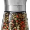Pepper Grinder Or Salt Shaker For Professional Chef - Best Spice Mill With Brushed Stainless Steel, Special Mark, Ceramic Blades And Adjustable Coarseness… (2.5'' X 5.5'')