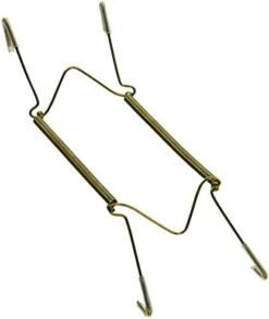 Plate Hanger Brass, FITS 7"-10" PLATES -Peugeot Shop 41zie37aA6L. AC