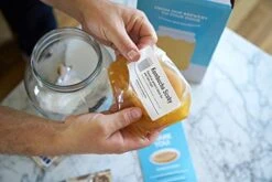 Joshua Tree Kombucha Complete Starter Kit – Kombucha SCOBY With Strong Starter Tea, 1 Gallon Glass Fermenting Jar, Cloth Cover, Temperature Strip, PH Test Strips, Step-by-Step Brewing Instructions 7 Joshua Tree Kombucha Complete Starter Kit – Kombucha SCOBY With Strong Starter Tea, 1 Gallon Glass Fermenting Jar, Cloth Cover, Temperature Strip, PH Test Strips, Step-by-Step Brewing Instructions -Peugeot Shop 41zoQe6sXLL