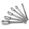 Endurance Stainless Steel Spice Measuring Spoons, Set Of 6 | 1/8 Tsp To 1 Tbsp Measurements | Nest For Easy Storage | Dishwasher Safe | Dry Or Liquid | Baking Or Cooking