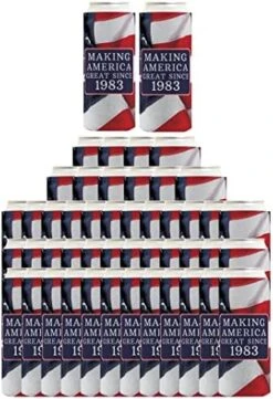 40th Birthday Making America Great Since 1983 40th Birthday Gag Gifts For Birthday Party 2 Pack Can Coolie Drink Coolers Coolies USA Flag 22 40th Birthday Making America Great Since 1983 40th Birthday Gag Gifts For Birthday Party 2 Pack Can Coolie Drink Coolers Coolies USA Flag -Peugeot Shop 51 cRwhJ4kL. AC