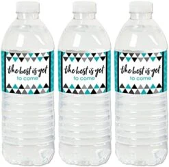 Big Dot Of Happiness Light Blue Graduation Party Water Bottle Sticker Labels - Set Of 20 -Peugeot Shop 51 kGU7panL. AC