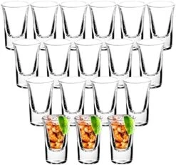 Shot Glasses, YULEER 12 Pack 2oz Clear Heavy Base Shot Glasses Set, Shot Glass For Spirits & Liquors -Peugeot Shop 51 zq2H863L. AC