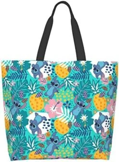 Cartoon Travel Totes Bag Shopping Shoulder Bags For Women Foldable Waterproof Hawaiian Beach Print Bag -Peugeot Shop 510h5ohkizL. AC