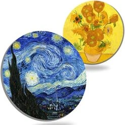 Coasters For Drinks Ceramic Van Gogh Art Coasters Set - Use 6 Famous Van Gogh Paintings, Unique Housewarming Gifts For New Home Decorative By WOWDING 14 Coasters For Drinks Ceramic Van Gogh Art Coasters Set - Use 6 Famous Van Gogh Paintings, Unique Housewarming Gifts For New Home Decorative By WOWDING -Peugeot Shop 510itBb9heL. AC