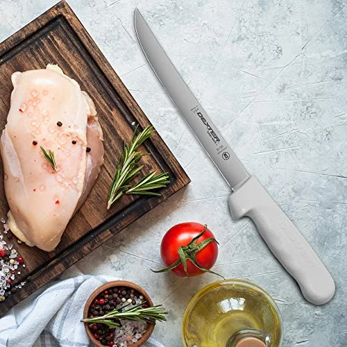 8" Trimming /Fillet Knife, S138PCP, SANI-SAFE Series, White 3 8" Trimming /Fillet Knife, S138PCP, SANI-SAFE Series, White - Image 3