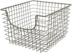 Oop Wire Basket (Industrial Gray) - Storage Bin & Décor For Bathroom, Closet, Pantry, Under Sink, Toy, Shelf, Kitchen, & Nursery Organization 18 Oop Wire Basket (Industrial Gray) - Storage Bin & Décor For Bathroom, Closet, Pantry, Under Sink, Toy, Shelf, Kitchen, & Nursery Organization -Peugeot Shop 511JB44VETL. AC