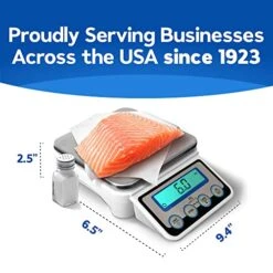 -10 Digital Kitchen Portion Scale - 11lb Electric Kitchen Scale With 0.002lb Readability - Removable Platter & LCD Display - Lb, Oz, G Unit Conversion (AC & Battery Powered) -Peugeot Shop 511qEwXcJOL