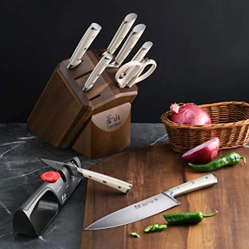 H1 Series 1026153 German Steel Forged 10-Piece Knife Block Set 5 H1 Series 1026153 German Steel Forged 10-Piece Knife Block Set - Image 5