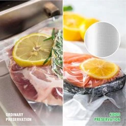 Vacuum Sealer Bags For Food Vacuum Sealer Bags Rolls,8" X 16' Food Vacuum Rolls, BPA Free Vacuum StorageBags For Food Or Sous Vide, Seal A Meal, Heavy Duty (2 Rolls) 9 Vacuum Sealer Bags For Food Vacuum Sealer Bags Rolls,8" X 16' Food Vacuum Rolls, BPA Free Vacuum StorageBags For Food Or Sous Vide, Seal A Meal, Heavy Duty (2 Rolls) -Peugeot Shop 512Q8LKzwkL