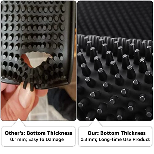 Hgkeke Beer Tower Drip Tray PVC Spill Mat Kegerator Tower Drip Tray Thick Bar Service Mat Non-Slip Spill Pad Safe Use Beer Tower Drip Tray Beer Coffee Service Mat Counter Top Drip Tray Cup Drying Mat 5 Hgkeke Beer Tower Drip Tray PVC Spill Mat Kegerator Tower Drip Tray Thick Bar Service Mat Non-Slip Spill Pad Safe Use Beer Tower Drip Tray Beer Coffee Service Mat Counter Top Drip Tray Cup Drying Mat - Image 5