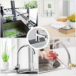 2 Pack Faucet Absorbent Mat, Grey Faucet Splash Catcher Microfiber Drying Mat Guard For Kitchen Sink, Water Drying Pads Behind Faucet For Countertop, Bathroom, RV (17.7x5.9'') -Peugeot Shop 512T7yQQgvL