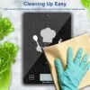Food Scale, Smart Food Scale With Battery For Food Ounces And Grams With,Tare Function Easy Kitchen Scale Clean Waterproof Tempered Glass For Baking Digital Food Scale