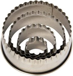 Plain Edge Round Cutters In Graduated Sizes, Stainless Steel, 11 Pc Set -Peugeot Shop 512YoVXwlpL. AC