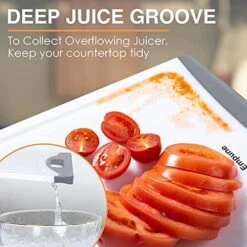 Xtra Large Cutting Boards, Plastic Cutting Boards For Kitchen (Set Of 4) Cutting Board Set Dishwasher Chopping Board With Juice Grooves Easy-Grip Handles, Grey, Empune -Peugeot Shop 513AVyJsjHS