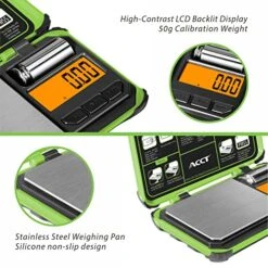 Precision Pocket Scale, 200gx0.01g Jewelry Gram Scale, Digital Food Scale With LCD Display, One-Click Conversion 6 Units, Mini Scale For Weed/Kitchen/Powder/herb/Coins(Battery Included) 12 Precision Pocket Scale, 200gx0.01g Jewelry Gram Scale, Digital Food Scale With LCD Display, One-Click Conversion 6 Units, Mini Scale For Weed/Kitchen/Powder/herb/Coins(Battery Included) -Peugeot Shop 513Y1vWmcsL