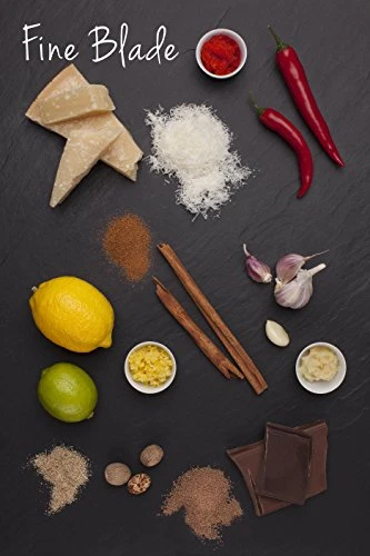 Microplane Gourmet Series Hard Cheese Grater (Fine, Black) 3 Microplane Gourmet Series Hard Cheese Grater (Fine, Black) - Image 3