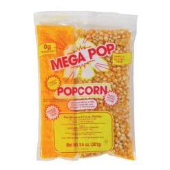 PerfectwarePerfectware - Popcorn 8oz -6ct 8oz Popcorn Portion Packs (Box Of 6 Portion Packs) & Vikan Remco 63004 Color-Coded Plastic Hand Scoop, 16 Oz, RedVikan