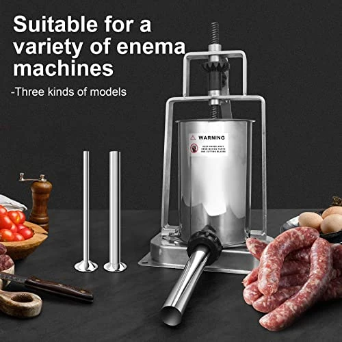 3 Sizes Stainless Steel Sausage Stuffing Tubes And Sausage Stuffer Funnels For LEM Sausage Stuffers 3 3 Sizes Stainless Steel Sausage Stuffing Tubes And Sausage Stuffer Funnels For LEM Sausage Stuffers - Image 3