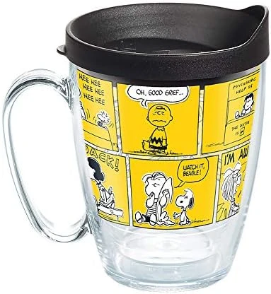 Tervis Peanuts™ - 70th Comic Strip Triple Walled Insulated Tumbler Travel Cup Keeps Drinks Cold & Hot, 20oz, Stainless Steel 10 Tervis Peanuts™ - 70th Comic Strip Triple Walled Insulated Tumbler Travel Cup Keeps Drinks Cold & Hot, 20oz, Stainless Steel - Image 10