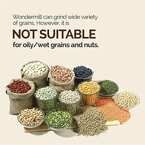 Powerful High Speed Electric Grain Mill Grinder For Healthy Gluten-Free Flours - Grain Grinder Mill, Wheat Grinder, Flour Mill Machine And Flour Mill Grinder For Home And Professional Use - Wondermill 5 Powerful High Speed Electric Grain Mill Grinder For Healthy Gluten-Free Flours - Grain Grinder Mill, Wheat Grinder, Flour Mill Machine And Flour Mill Grinder For Home And Professional Use - Wondermill - Image 5