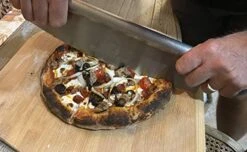 Izza Cutter - 14" Rocker Style From Caveman Products - Rocker Style W Blade Cover - Stainless Steel -Peugeot Shop 514oWlCvD2L